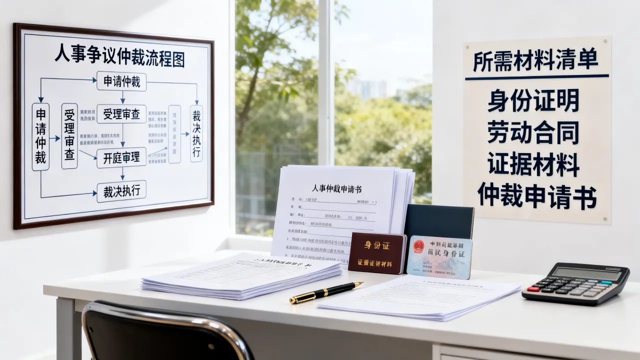 人事仲裁程序怎么走,人事争议仲裁流程需要哪些材料