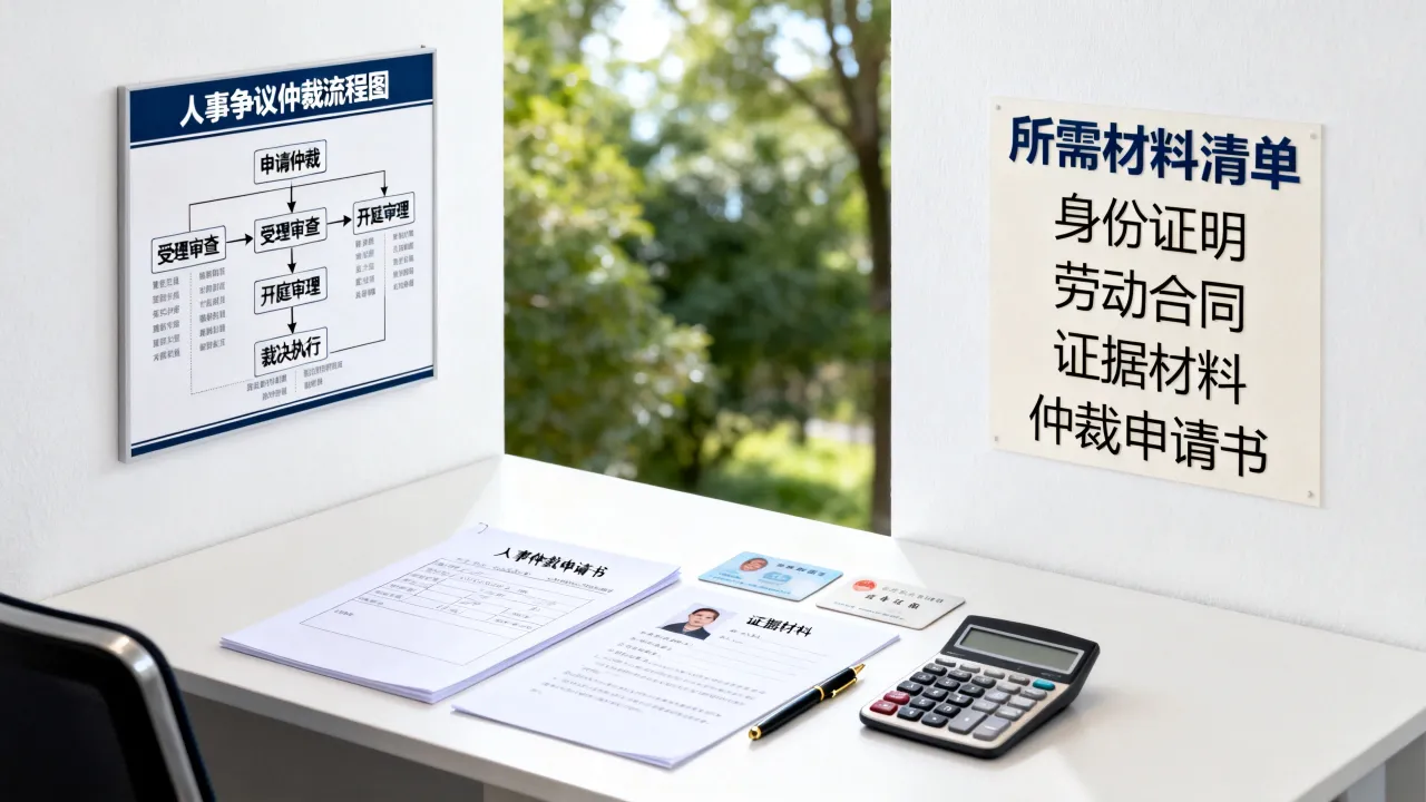 人事仲裁程序怎么走,人事争议仲裁流程需要哪些材料-图2 人事仲裁程序怎么走,人事争议仲裁流程需要哪些材料-图2