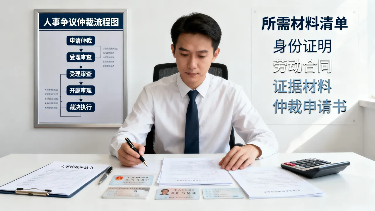 人事仲裁程序怎么走,人事争议仲裁流程需要哪些材料-图3 人事仲裁程序怎么走,人事争议仲裁流程需要哪些材料-图3