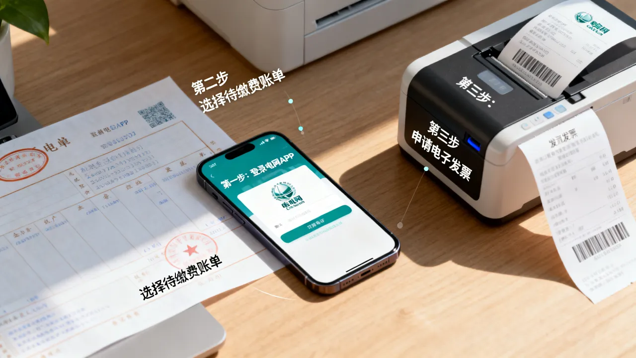 电费如何取得发票，电费发票开具流程详细步骤有哪些？-图3
