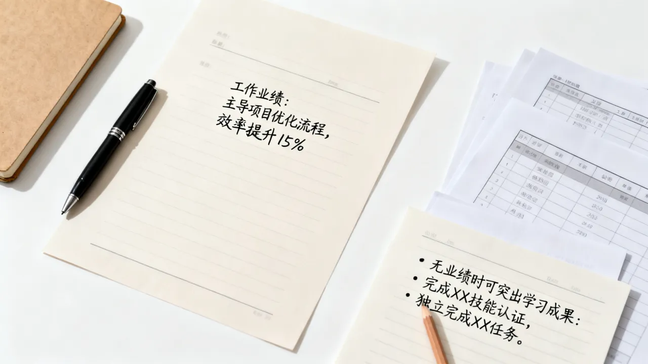 简历上工作业绩怎么写,没有业绩怎么描述才能打动面试官