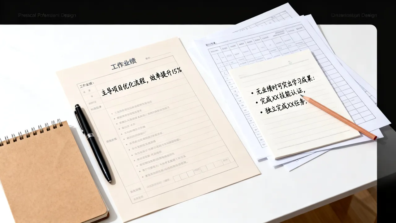 简历上工作业绩怎么写,没有业绩怎么描述才能打动面试官-图2 简历上工作业绩怎么写,没有业绩怎么描述才能打动面试官-图2