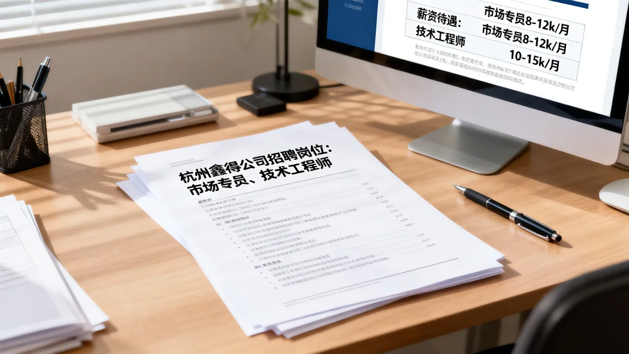 杭州鑫得公司招聘吗,杭州鑫得公司招聘岗位及薪资待遇怎么样?-图2 杭州鑫得公司招聘吗,杭州鑫得公司招聘岗位及薪资待遇怎么样?-图2