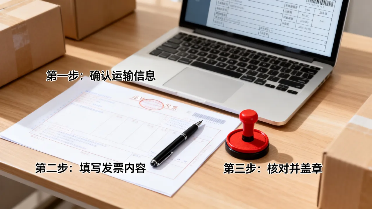 运费发票如何开?运费发票开具步骤与注意事项-图2 运费发票如何开?运费发票开具步骤与注意事项-图2