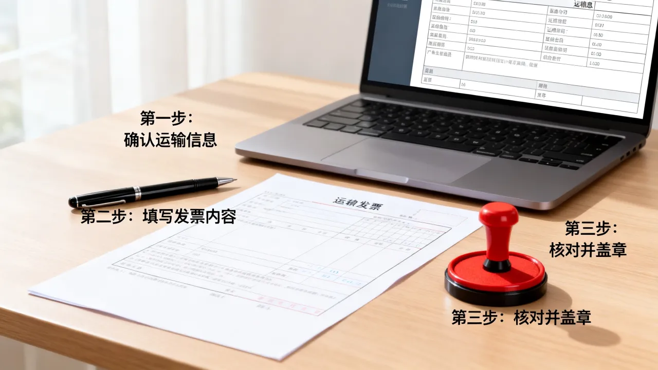 运费发票如何开?运费发票开具步骤与注意事项-图3 运费发票如何开?运费发票开具步骤与注意事项-图3