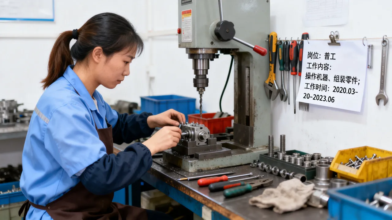 做了普工简历上怎么写?普工简历工作经历怎么写-图3 做了普工简历上怎么写?普工简历工作经历怎么写-图3