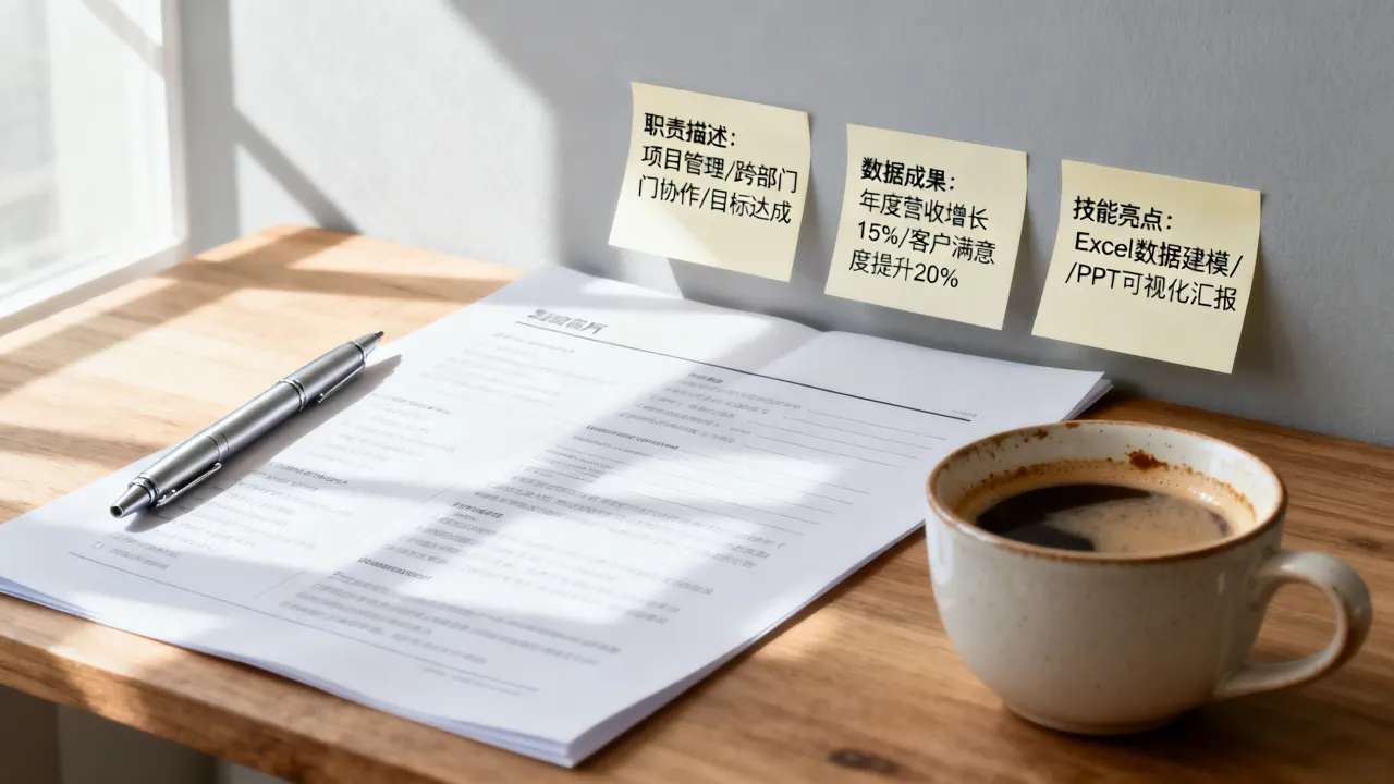 简历主要职责怎么写,才能突出亮点吸引面试官?