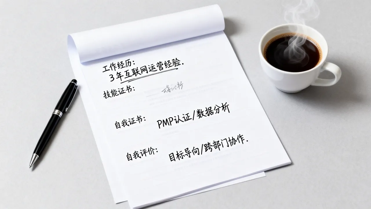 招聘简历怎么写吸引人,简历自我评价怎么写才突出?