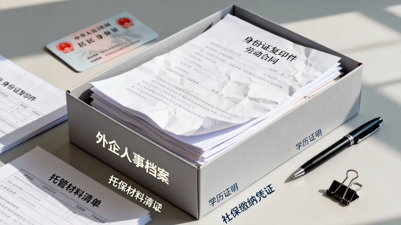 外企人事档案怎么存放?外企人事档案托管需要哪些材料