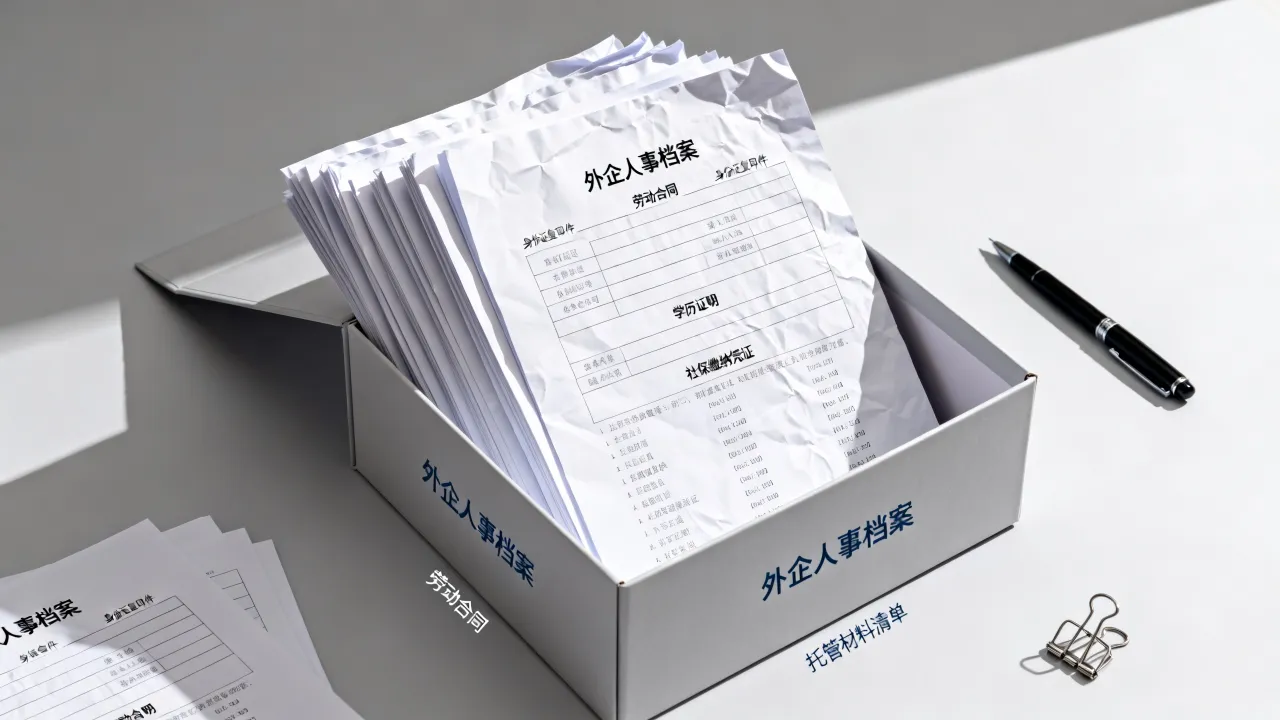 外企人事档案怎么存放?外企人事档案托管需要哪些材料-图3 外企人事档案怎么存放?外企人事档案托管需要哪些材料-图3