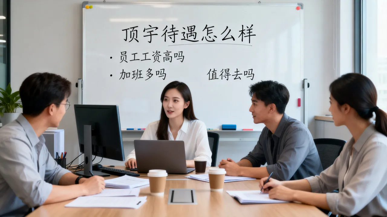 顶宇待遇怎么样，员工工资高吗加班多吗值得去吗？