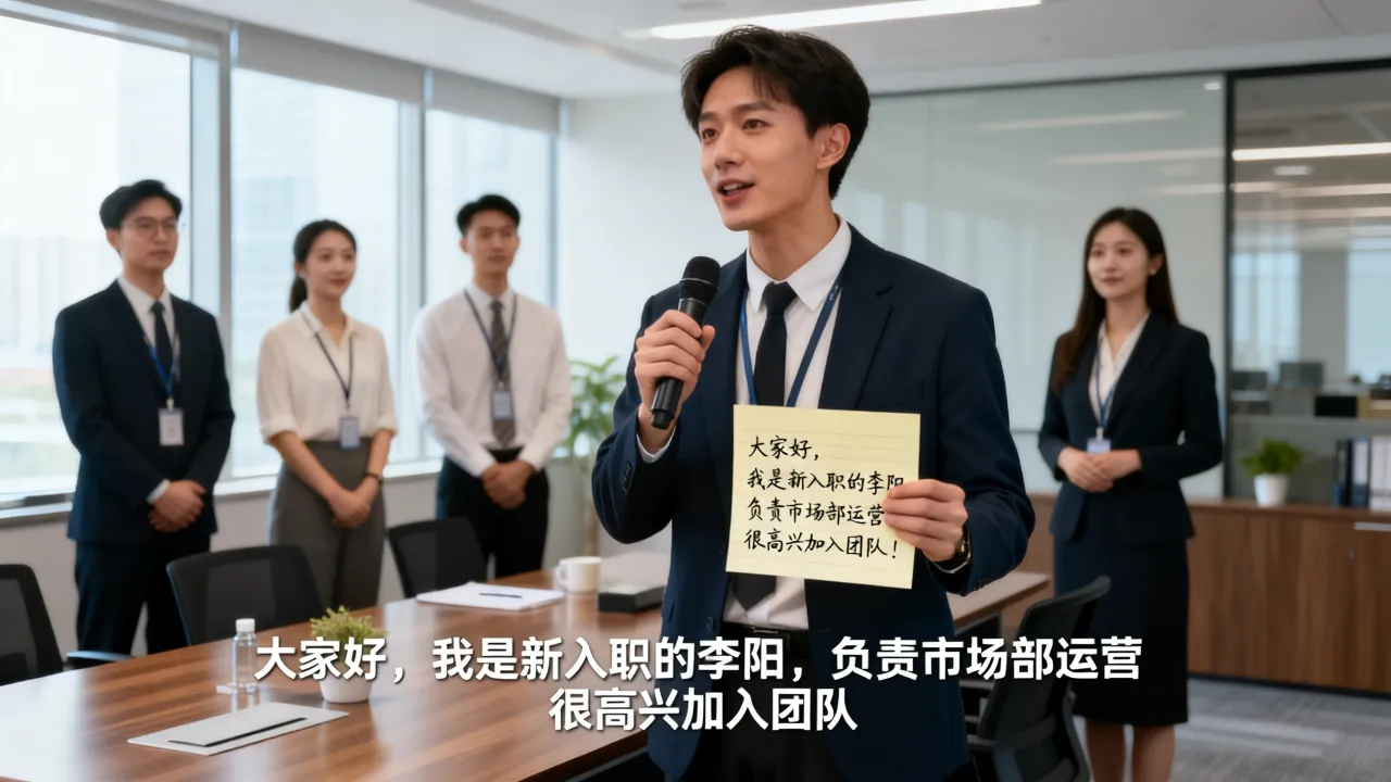 人事介绍新员工时该说什么?新员工自我介绍范文-图2 人事介绍新员工时该说什么?新员工自我介绍范文-图2