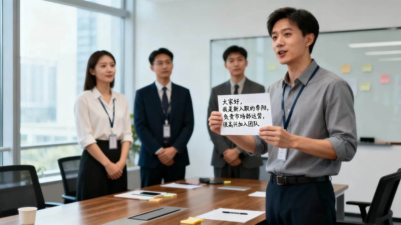 人事介绍新员工时该说什么?新员工自我介绍范文-图3 人事介绍新员工时该说什么?新员工自我介绍范文-图3