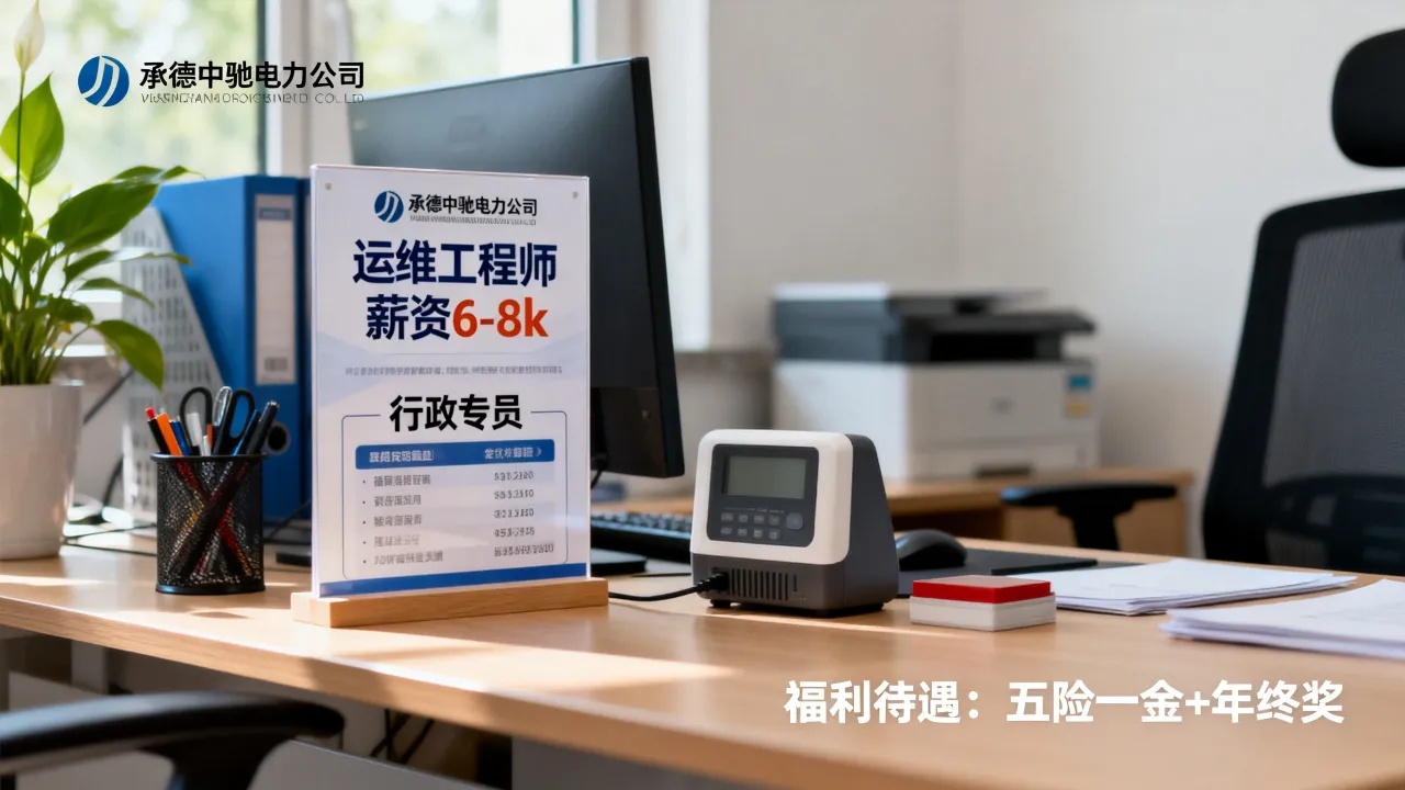 承德中驰电力招聘有哪些岗位,待遇怎么样