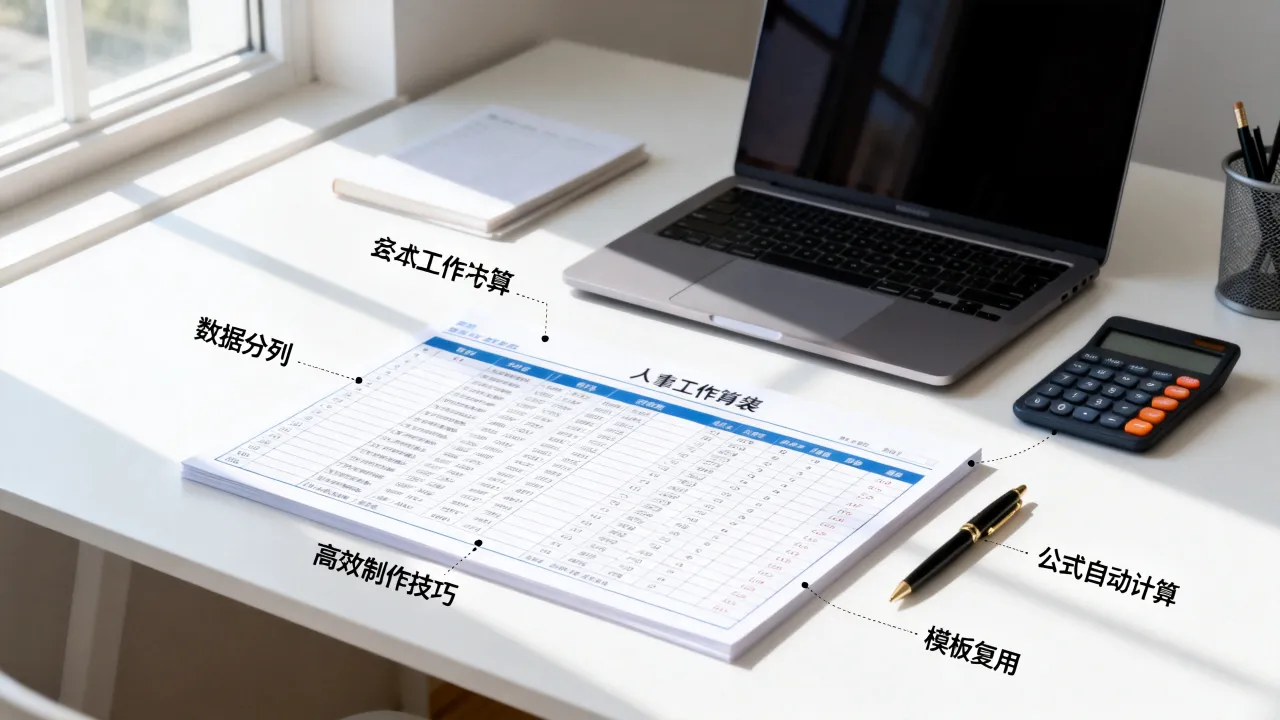 如何做好人事工作表格,有哪些高效制作技巧?-图3 如何做好人事工作表格,有哪些高效制作技巧?-图3