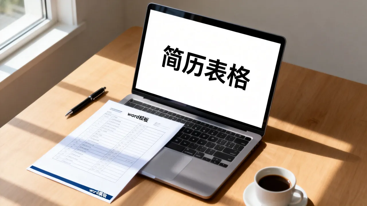个个简历表格怎么做?个人简历表格word模板免费下载