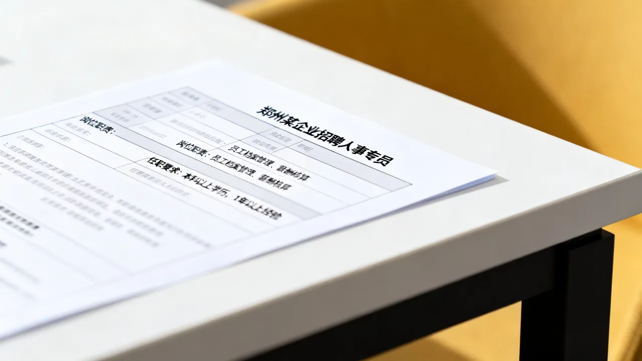 郑州人事招聘信息哪里找,最新人事岗位有哪些?