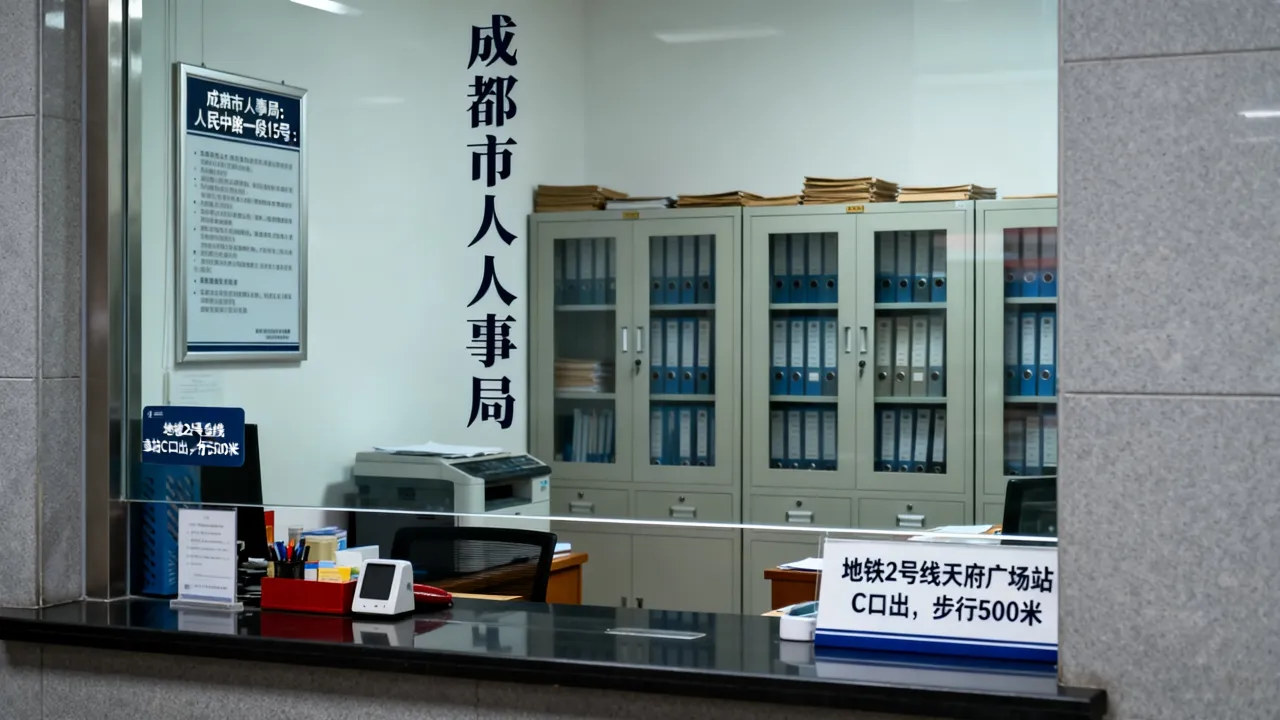 成都人事地址在哪里？怎么去成都市人事局办理档案业务？