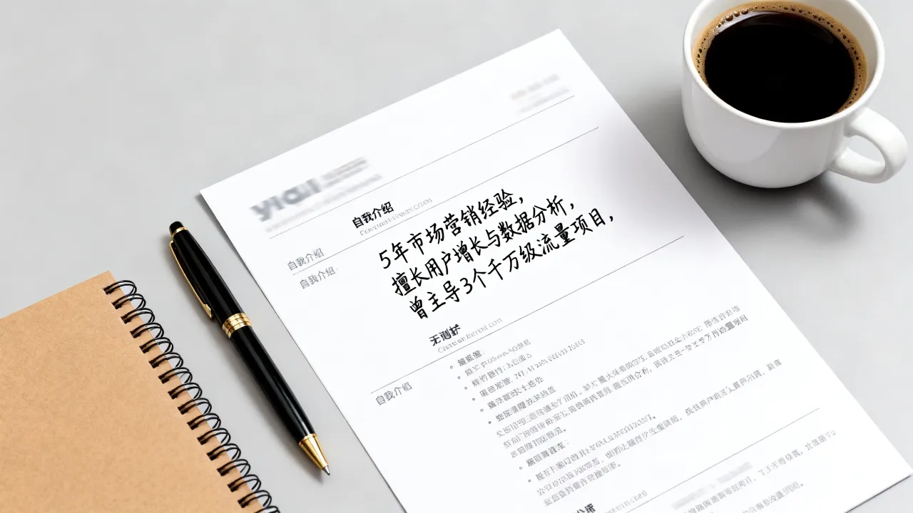 在简历自我介绍怎么写?怎么用一句话突出个人优势?-图2 在简历自我介绍怎么写?怎么用一句话突出个人优势?-图2