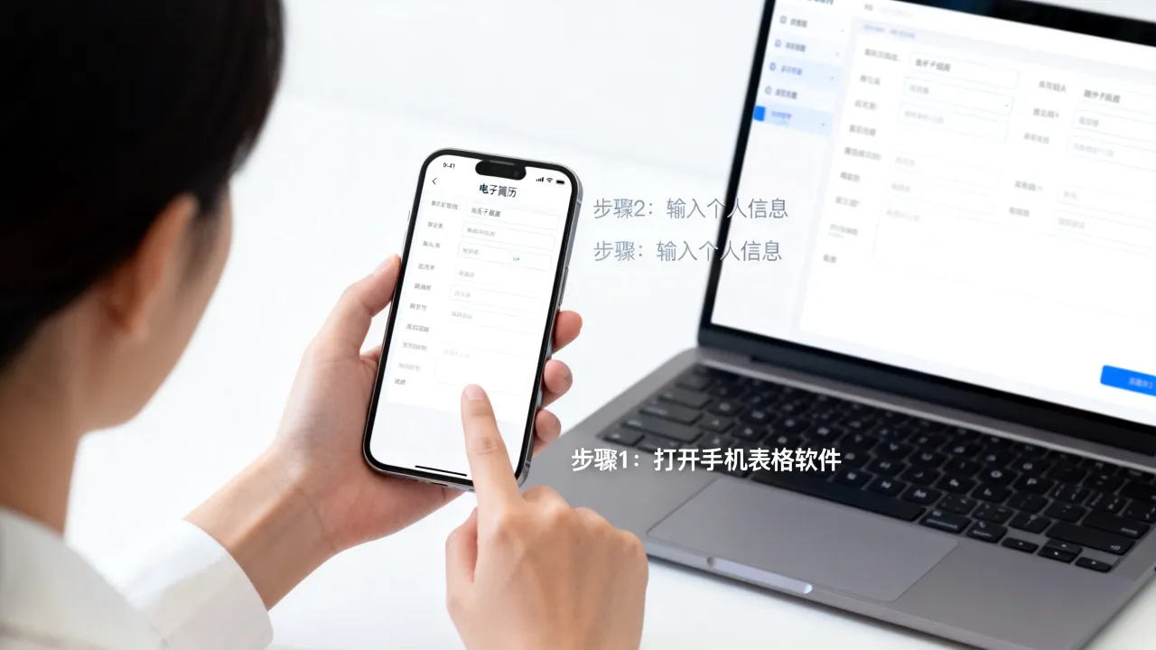 怎么做电子简历表格,手机怎么制作电子版?-图3 怎么做电子简历表格,手机怎么制作电子版?-图3