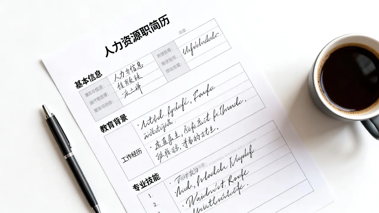应聘人资的简历怎么写,人力资源求职简历的写作技巧有哪些?-图3 应聘人资的简历怎么写,人力资源求职简历的写作技巧有哪些?-图3