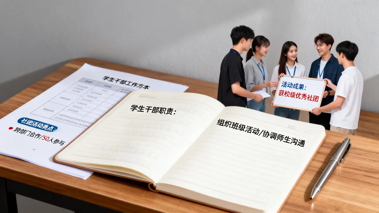 简历中校内经历怎么写,学生干部和社团活动怎么突出亮点-图3 简历中校内经历怎么写,学生干部和社团活动怎么突出亮点-图3
