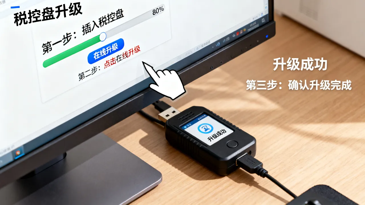 如何升级开票系统?税控盘升级步骤详解,开票软件更新方法