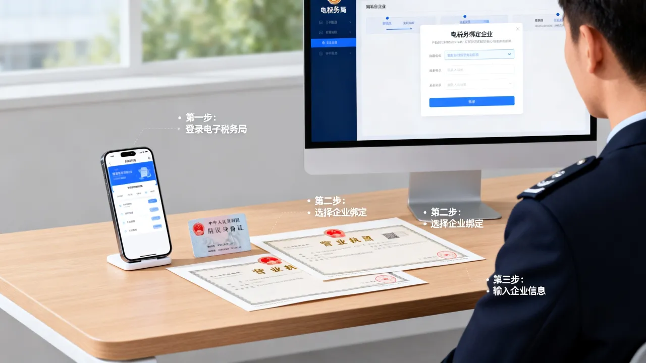 国税如何绑定企业,电子税务局绑定具体步骤是什么-图3 国税如何绑定企业,电子税务局绑定具体步骤是什么-图3