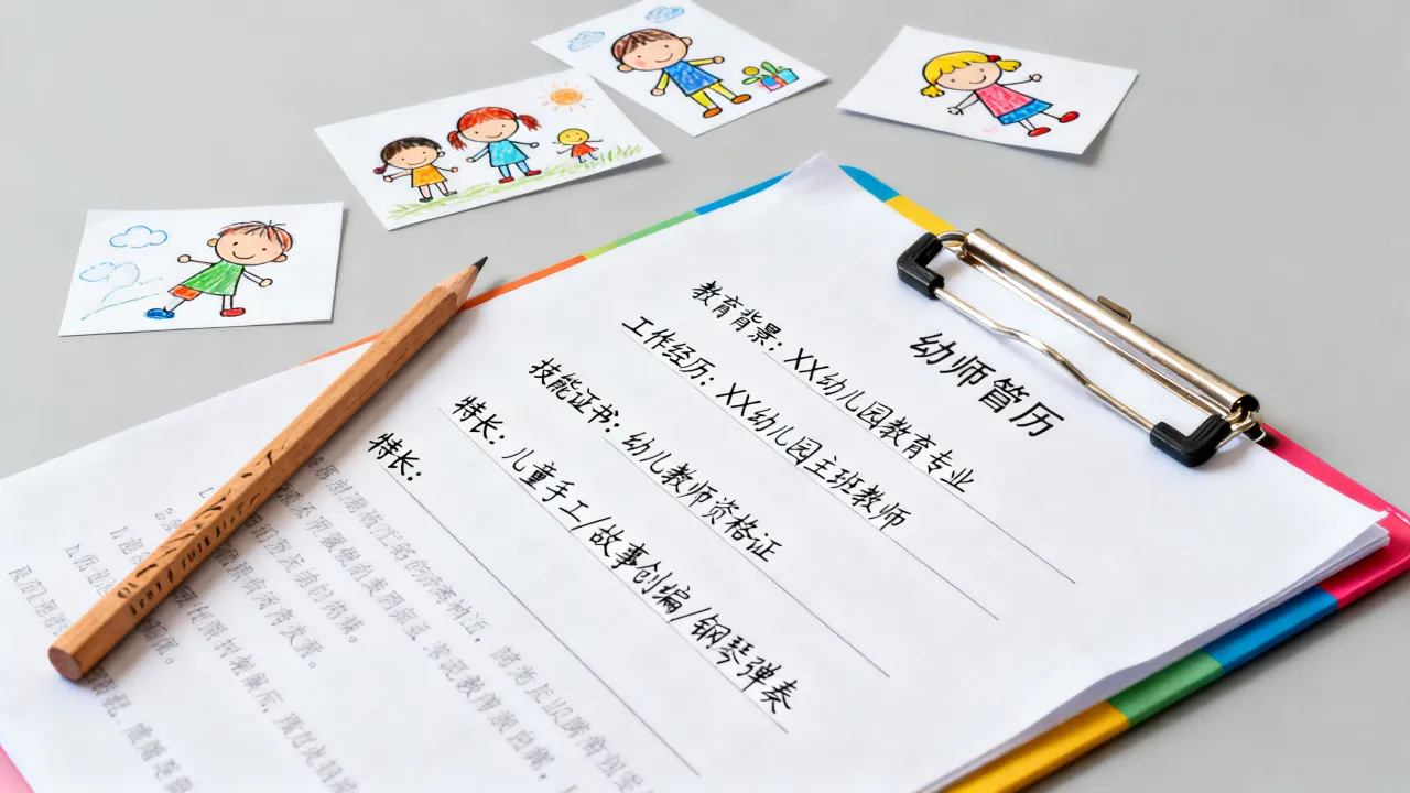 幼儿园上班简历怎么写,幼师简历加分项有哪些-图2 幼儿园上班简历怎么写,幼师简历加分项有哪些-图2