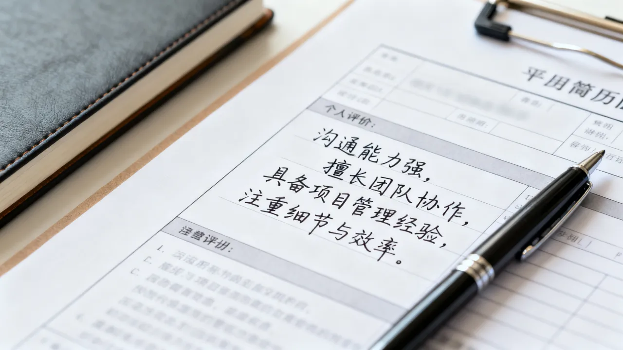 简历表个人评价怎么写,怎么写才能够通过筛选?-图2 简历表个人评价怎么写,怎么写才能够通过筛选?-图2