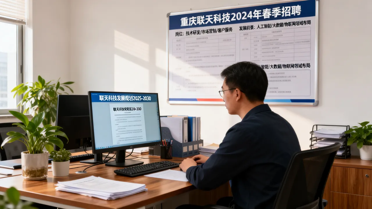 重庆联天科技招聘信息真实吗,发展前景怎么样?