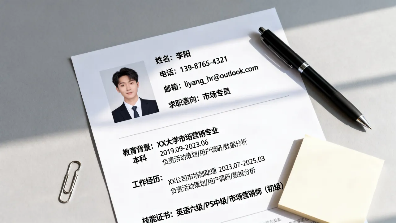 应聘时个人简历怎么写，个人简历如何写才能脱颖而出-图2