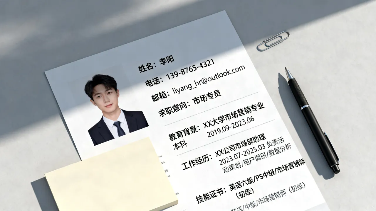 应聘时个人简历怎么写，个人简历如何写才能脱颖而出-图3