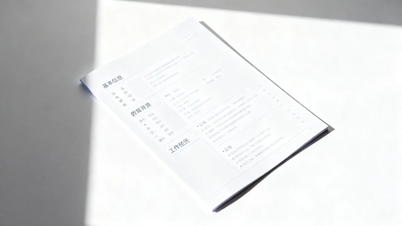 面试表个人简历怎么写？如何用简历模板提升通过率？-图2