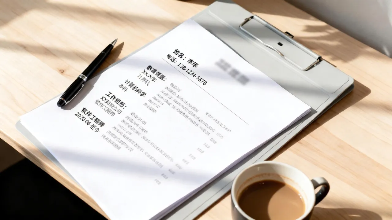 招聘表个人简历怎么写，如何撰写吸引HR的简历模板？-图2