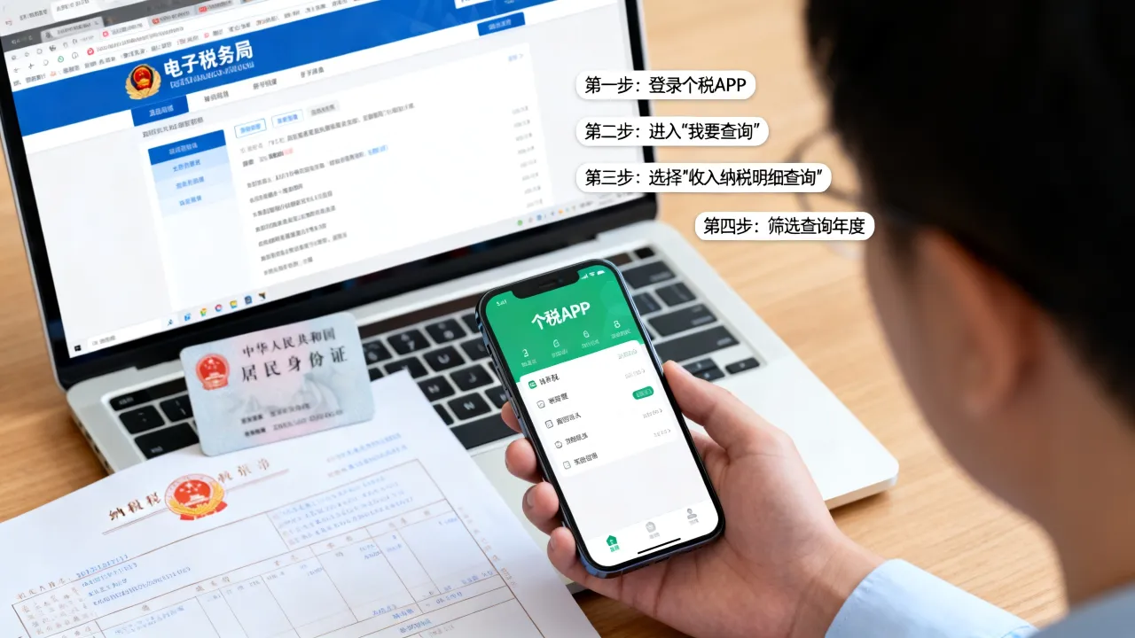 如何查询交税情况,个人交税记录网上查询步骤?