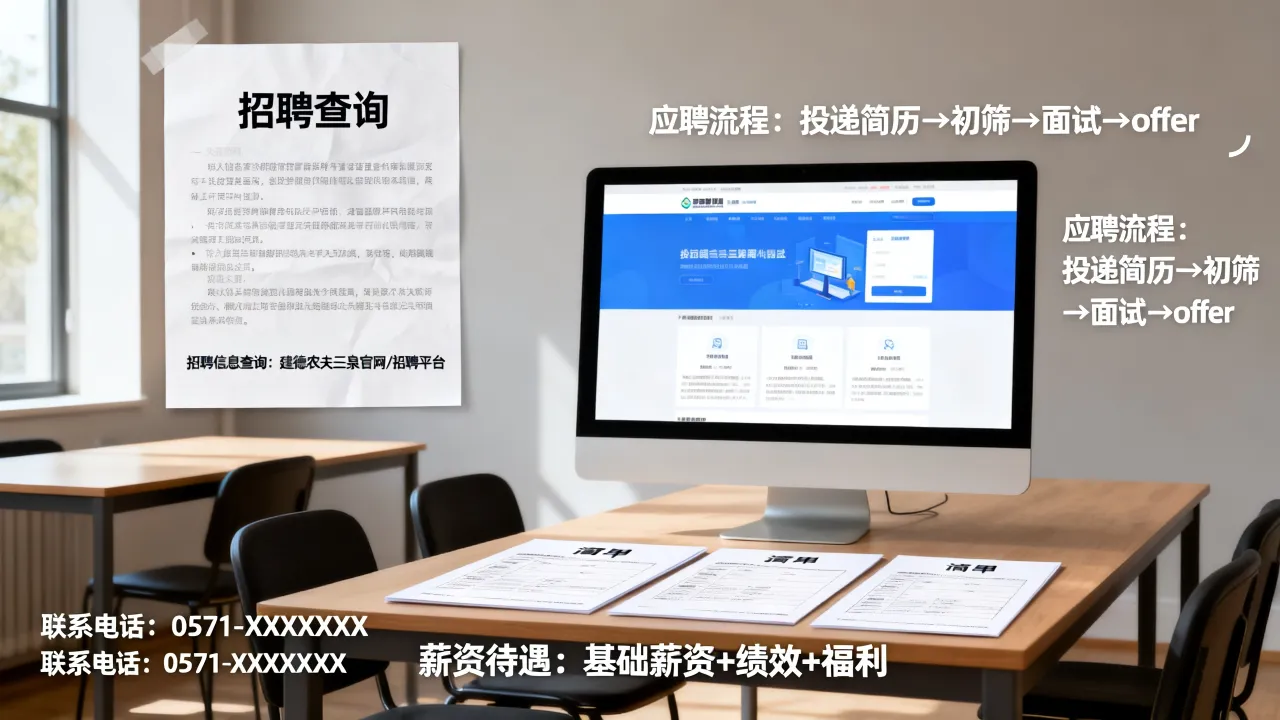 建德农夫三泉招聘信息在哪查？怎么应聘岗位流程，薪资待遇如何