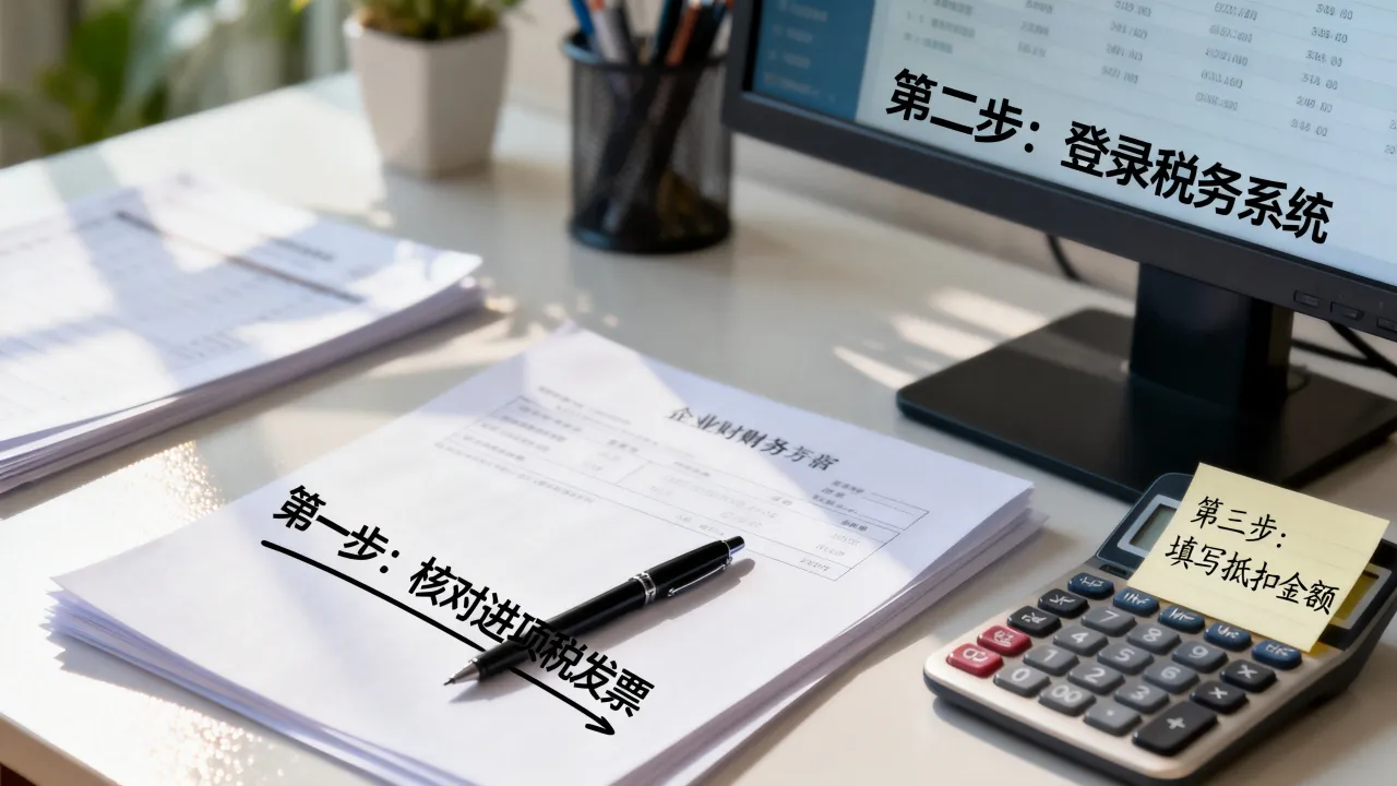 销项税如何抵扣进项税?企业销项税抵扣操作步骤详解