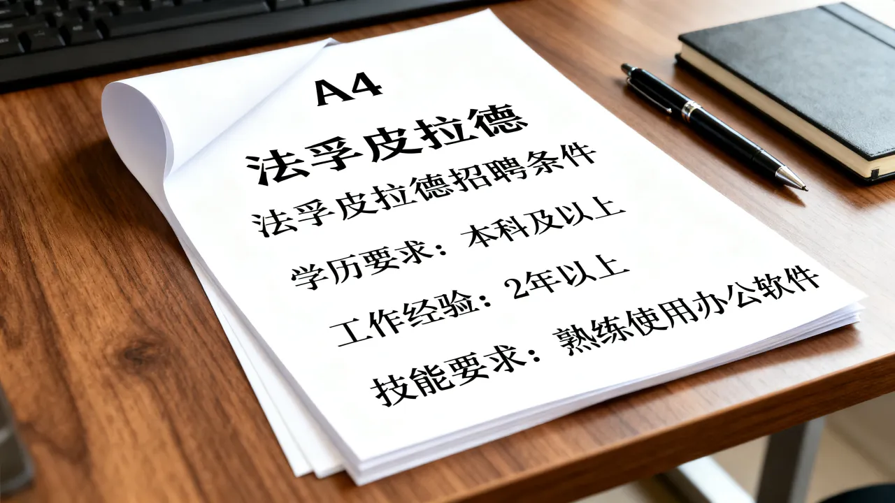 法孚皮拉德招聘条件是什么,法孚皮拉德好进吗-图3 法孚皮拉德招聘条件是什么,法孚皮拉德好进吗-图3