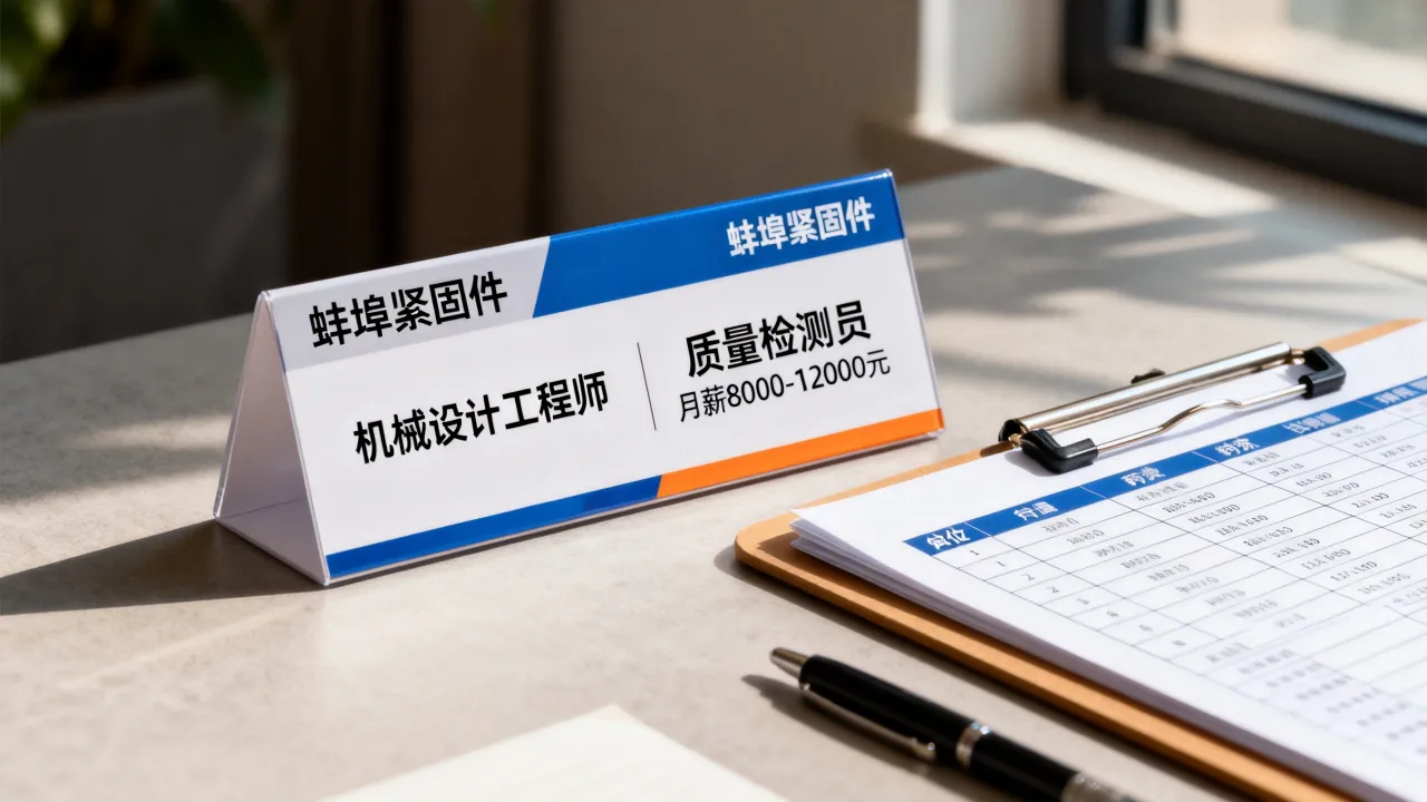 蚌埠紧固件招聘有哪些好岗位，薪资待遇怎么样？-图3
