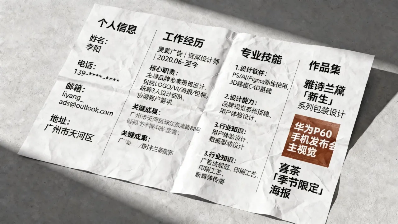 广告设计的简历怎么写，有哪些吸引HR的撰写技巧-图2