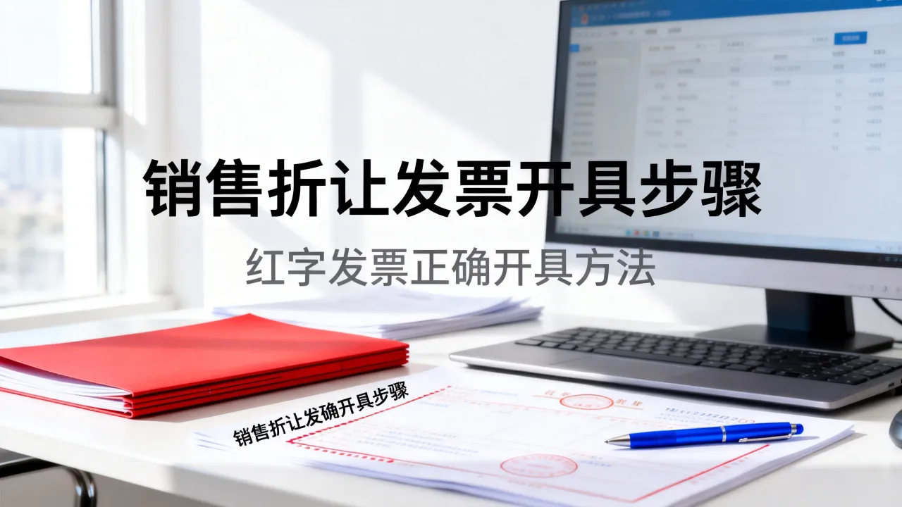 销售折让发票如何开具,红字发票怎么开才正确-图1 销售折让发票如何开具,红字发票怎么开才正确-图1