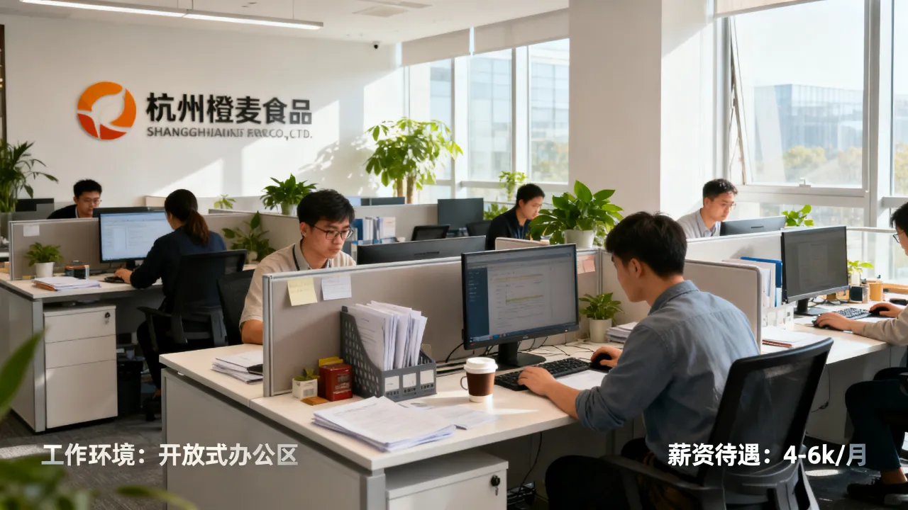 杭州橙麦食品招聘靠谱吗?薪资待遇和工作环境怎样-图3 杭州橙麦食品招聘靠谱吗?薪资待遇和工作环境怎样-图3