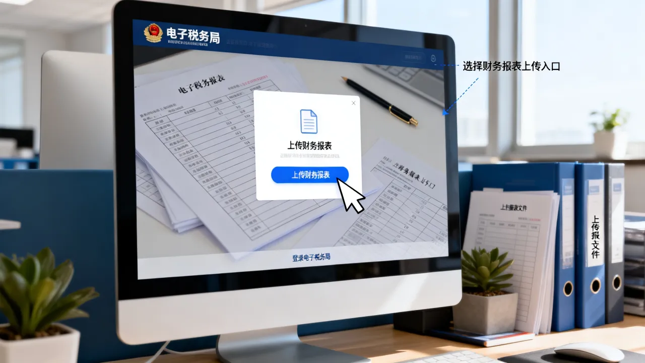 如何上传财务报表,电子税务局操作步骤是什么?-图1 如何上传财务报表,电子税务局操作步骤是什么?-图1