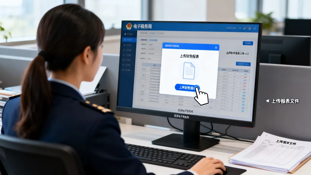 如何上传财务报表,电子税务局操作步骤是什么?-图2 如何上传财务报表,电子税务局操作步骤是什么?-图2
