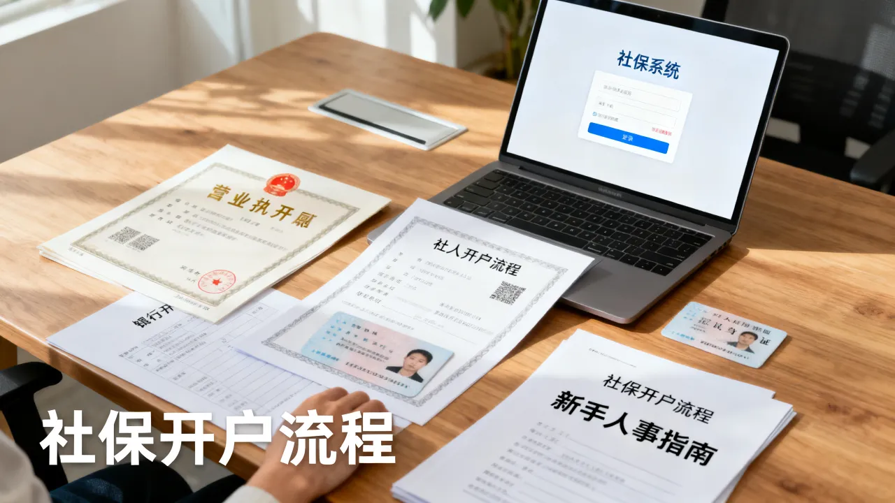人事怎么办理社保？新手人事小白如何高效办理社保开户流程
