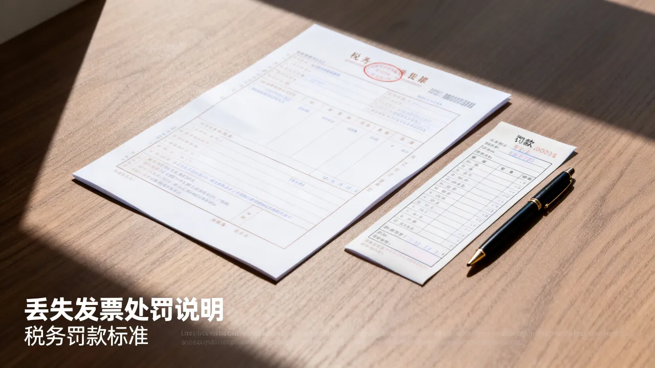 丢失发票如何处罚?,发票丢失后税务罚款标准是多少-图1 丢失发票如何处罚?,发票丢失后税务罚款标准是多少-图1