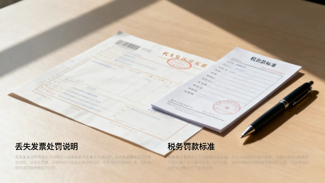 丢失发票如何处罚?,发票丢失后税务罚款标准是多少-图2 丢失发票如何处罚?,发票丢失后税务罚款标准是多少-图2