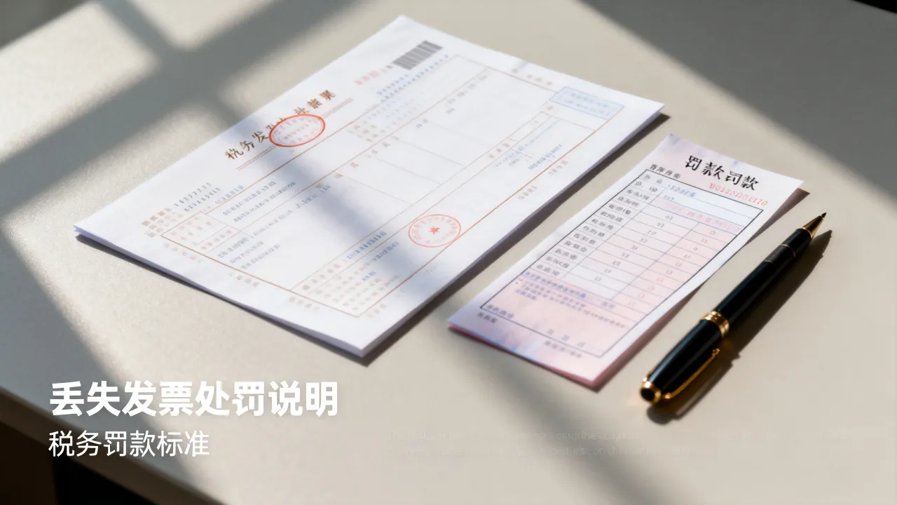丢失发票如何处罚?,发票丢失后税务罚款标准是多少-图3 丢失发票如何处罚?,发票丢失后税务罚款标准是多少-图3