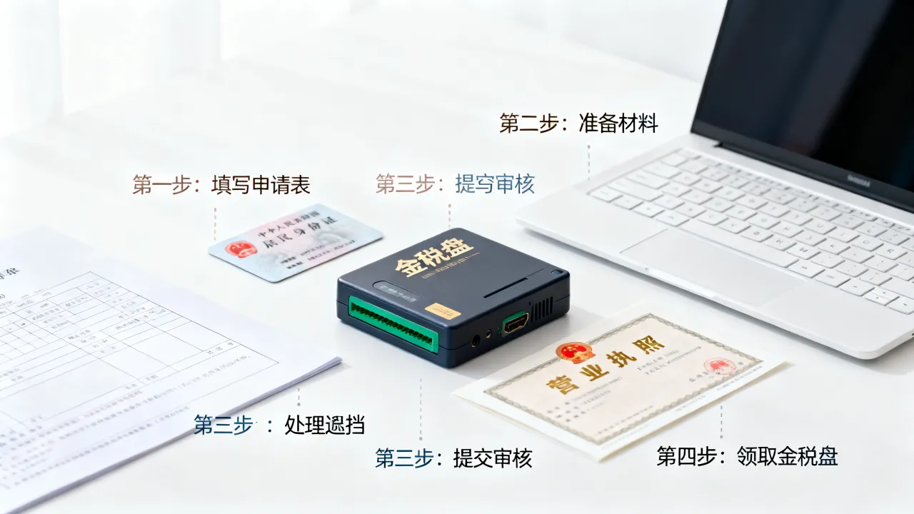 金税盘如何办理,金税盘办理流程是什么?-图2 金税盘如何办理,金税盘办理流程是什么?-图2